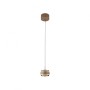 Paul Neuhaus-PURE Falling Rings Κρεμαστό Φωτιστικό LED, Bronze με Comfort Lift ΚΩΔ.-SL2503-97