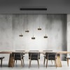 Paul Neuhaus-PURE Falling Rings Κρεμαστό Φωτιστικό LED, Black Pearl / Diamond ΚΩΔ.-SL2504-18