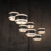 Paul Neuhaus-PURE Falling Rings Κρεμαστό Φωτιστικό LED, Black Pearl / Diamond ΚΩΔ.-SL2505-18
