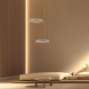 Paul Neuhaus-PURE E-Loop Κρεμαστό Φωτιστικό LED, Bronze με e-LIFT ΚΩΔ.-SL2550-97