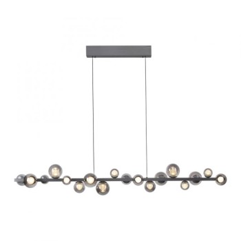 Paul Neuhaus-PURE E- Popup Κρεμαστό Φωτιστικό LED με λειτουργία e-Lift, γκρι