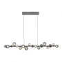 Paul Neuhaus-PURE E- Popup Κρεμαστό Φωτιστικό LED με λειτουργία e-Lift, γκρι