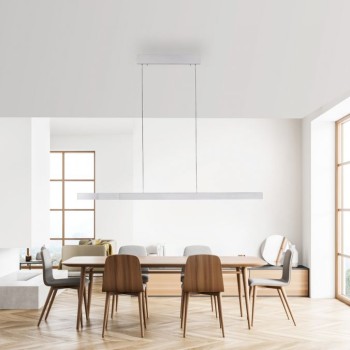 Paul Neuhaus-ADRIANA SQUARE Κρεμαστό Φωτιστικό LED, αλουμινίου, με Touch Dimmer ΚΩΔ.-SL2575-95