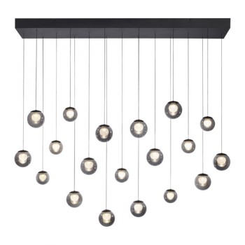 Paul Neuhaus-PURE Popup Κρεμαστό Φωτιστικό LED 19 λαμπτήρων, mystic γκρι ΚΩΔ.-SL2589-15