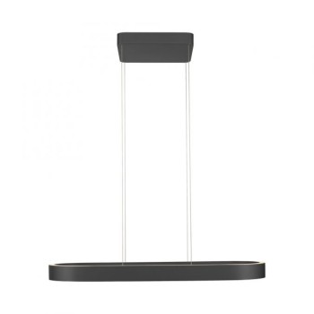 Paul Neuhaus-Q-STRETTO Smart Κρεμαστό Φωτιστικό LED, Μαύρο, 76W με Comfort Lift ΚΩΔ.-SL2688-18