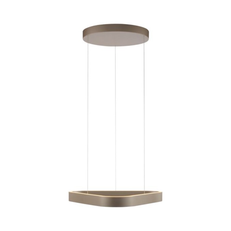 Paul Neuhaus-Q-STRETTO Κρεμαστό Φωτιστικό LED, Bronze, 61W με Comfort Lift ΚΩΔ.-SL2690-97