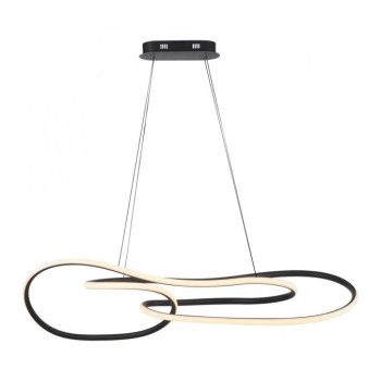 Paul Neuhaus-TWIST Κρεμαστό φωτιστικό LED, Μαύρο, Dimmable ΚΩΔ.-SL2765-18