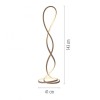 Paul Neuhaus-TWIST Φωτιστικό Δαπέδου LED, Sand, Με Dimmer ΚΩΔ.-SL352-39