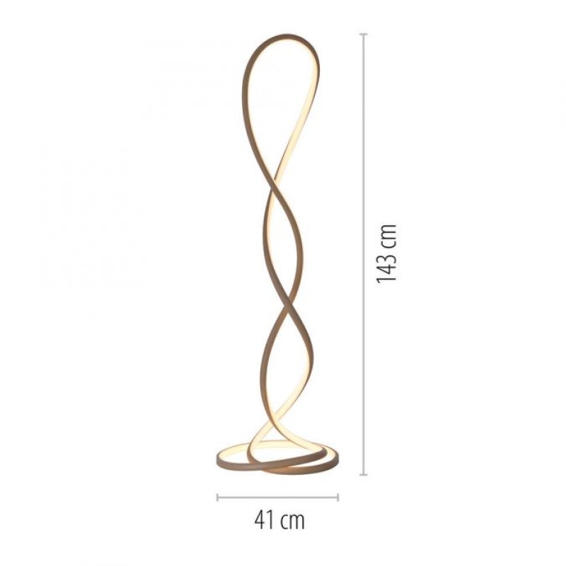 Paul Neuhaus-TWIST Φωτιστικό Δαπέδου LED, Sand, Με Dimmer ΚΩΔ.-SL352-39