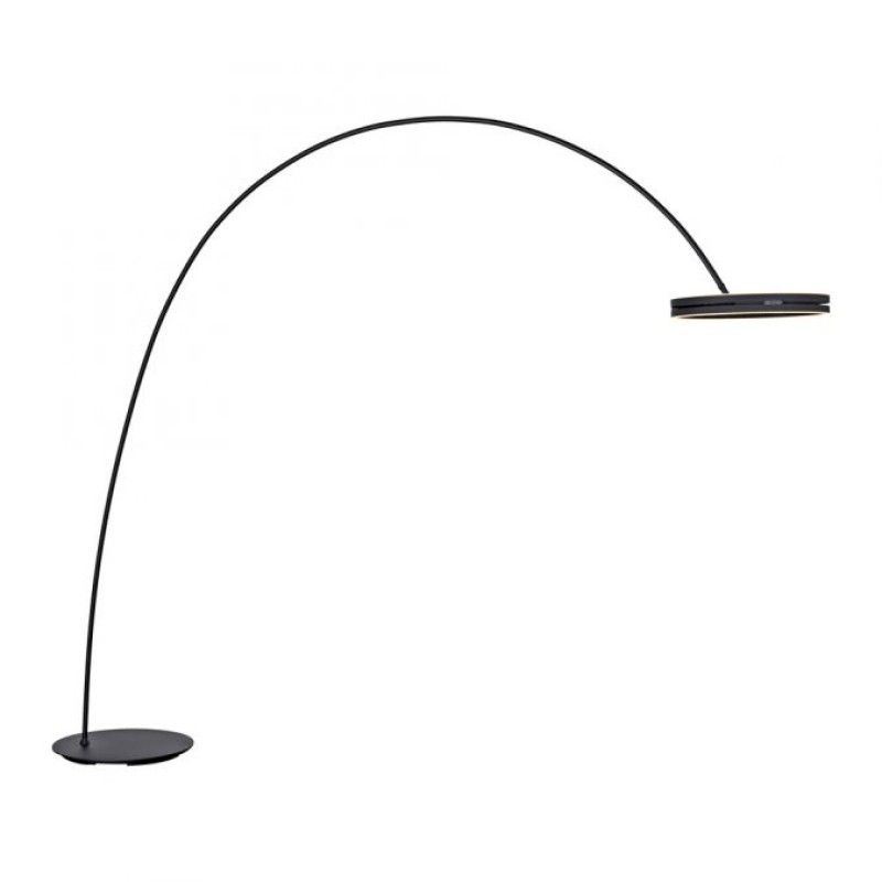 Paul Neuhaus-PURE Loop-Bow Φωτιστικό Δαπέδου Αψιδωτό LED, Black Pearl ΚΩΔ.-SL561-18