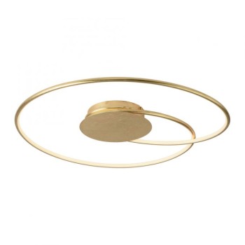 Paul Neuhaus-NASTRO Φωτιστικό Οροφής LED, Χρυσό, Dimmable με Tronic Dimmer ΚΩΔ.-SL6189-12