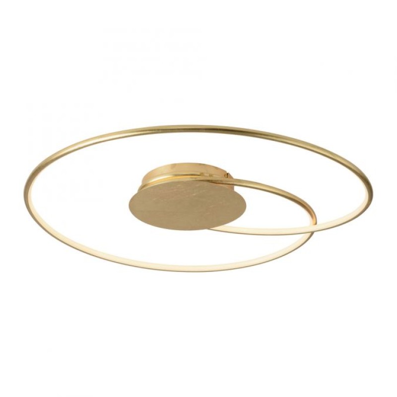 Paul Neuhaus-NASTRO Φωτιστικό Οροφής LED, Χρυσό, Dimmable με Tronic Dimmer ΚΩΔ.-SL6189-12