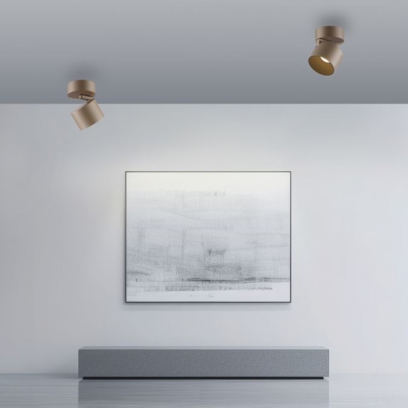 Paul Neuhaus-PURE Cup Φωτιστικό Οροφής & Τοίχου LED, Bronze, Dimmable ΚΩΔ.-SL6226-97