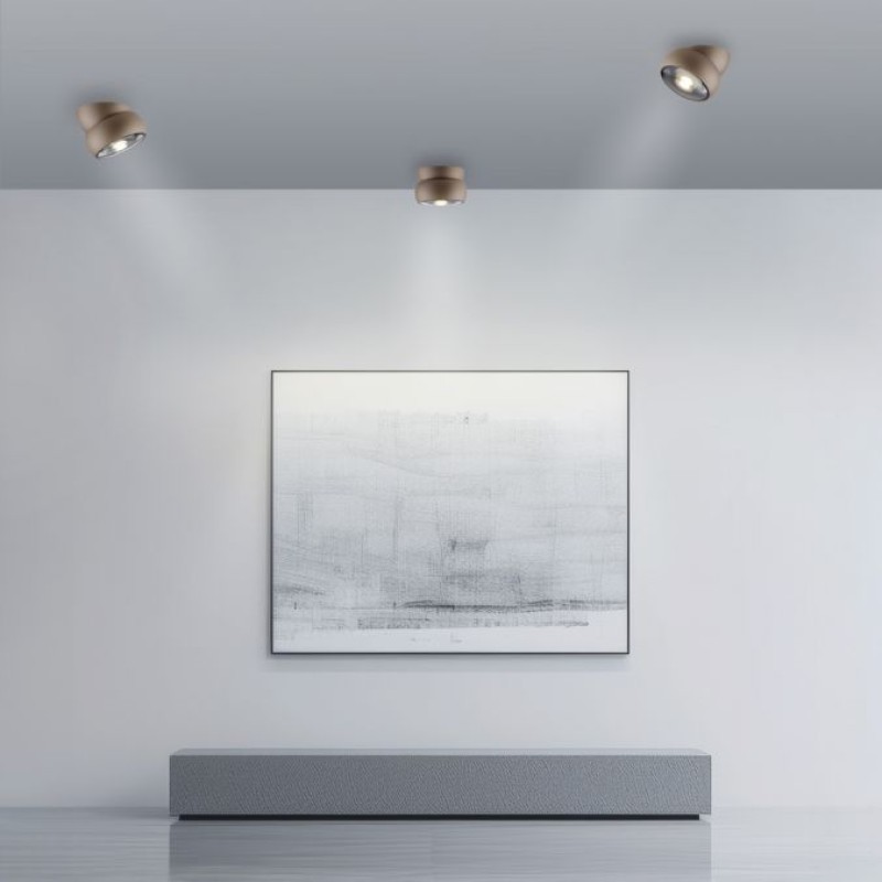 Paul Neuhaus-PURE Move Φωτιστικό Οροφής & Τοίχου LED Bronze, Dimmable ΚΩΔ.-SL6235-97