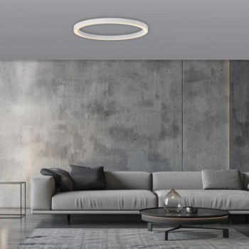 Paul Neuhaus-PURE Lines Round Φωτιστικό Οροφής LED, Snow, 70cm CCT Dimmable ΚΩΔ.-SL6306-16