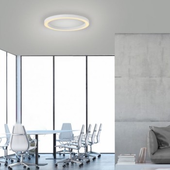 Paul Neuhaus-PURE Lines Round Φωτιστικό Οροφής LED, Λευκό, Dimmable ΚΩΔ.-SL6309-16
