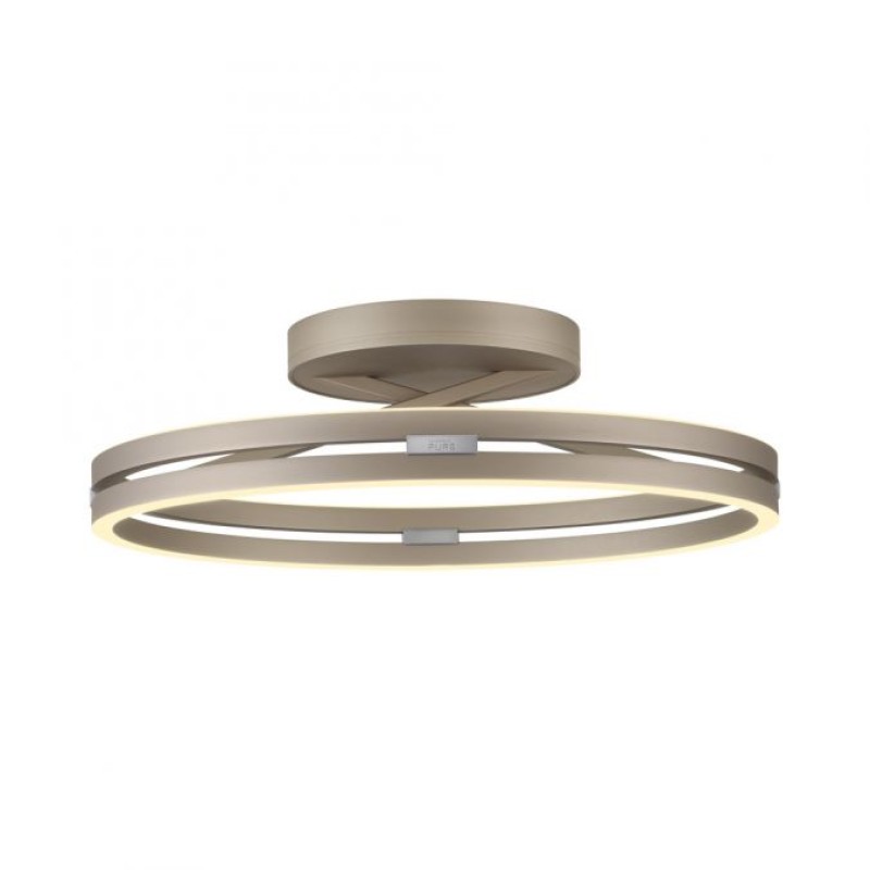 Paul Neuhaus-PURE Loop Φωτιστικό Οροφής LED, Bronze Dimmable ΚΩΔ.-SL6552-97
