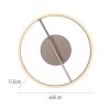 Paul Neuhaus-PURE Loop Φωτιστικό Οροφής LED, Bronze Dimmable ΚΩΔ.-SL6552-97