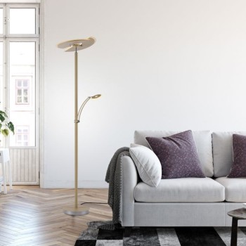 Paul Neuhaus-ARTUR Φωτιστικό Δαπέδου LED με Dimmer, σε χρώμα Sand ΚΩΔ.-SL673-39