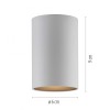 Paul Neuhaus-PURE Point Φωτιστικό Οροφής LED IP44, Dimmable Snow Λευκό ΚΩΔ.-SL6749-16