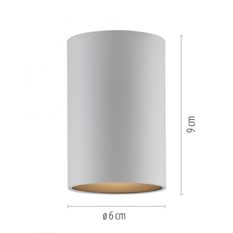 Paul Neuhaus-PURE Point Φωτιστικό Οροφής LED IP44, Dimmable Snow Λευκό ΚΩΔ.-SL6749-16