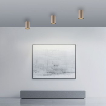 Paul Neuhaus-PURE Point Φωτιστικό Οροφής LED IP44, Dimmable Bronze ΚΩΔ.-SL6749-97