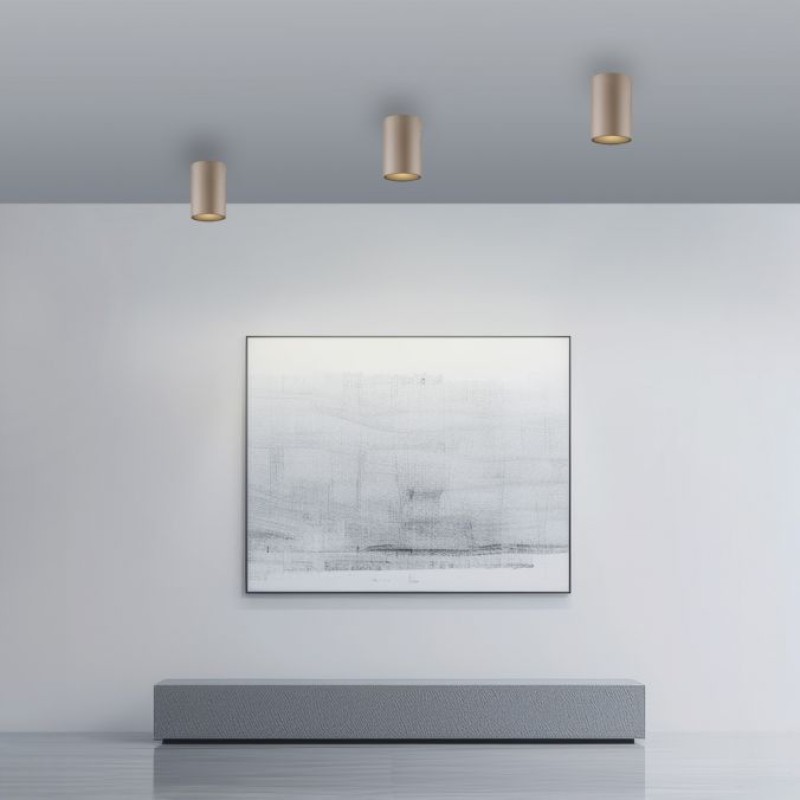 Paul Neuhaus-PURE Point Φωτιστικό Οροφής LED IP44, Dimmable Bronze ΚΩΔ.-SL6749-97