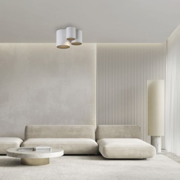 Paul Neuhaus-PURE Point Φωτιστικό Οροφής LED IP44, Dimmable Snow Λευκό ΚΩΔ.-SL6750-16