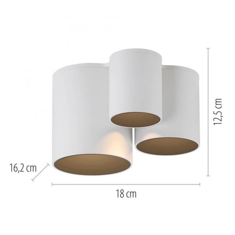 Paul Neuhaus-PURE Point Φωτιστικό Οροφής LED IP44, Dimmable Snow Λευκό ΚΩΔ.-SL6750-16