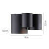 Paul Neuhaus-PURE Point Φωτιστικό Οροφής LED IP44, Dimmable Black Pearl ΚΩΔ.-SL6750-18