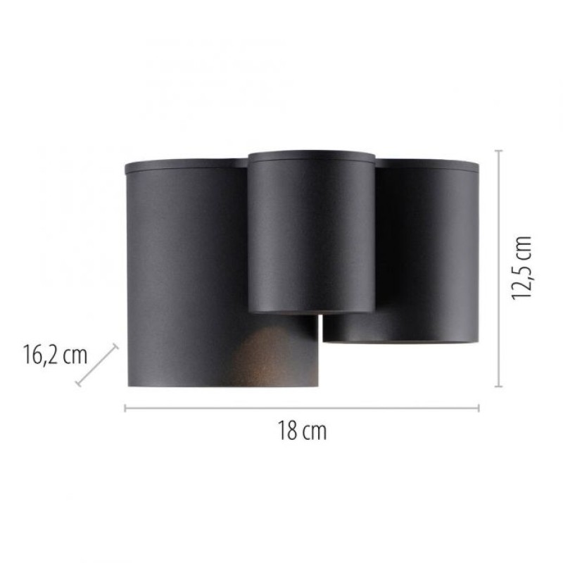 Paul Neuhaus-PURE Point Φωτιστικό Οροφής LED IP44, Dimmable Black Pearl ΚΩΔ.-SL6750-18