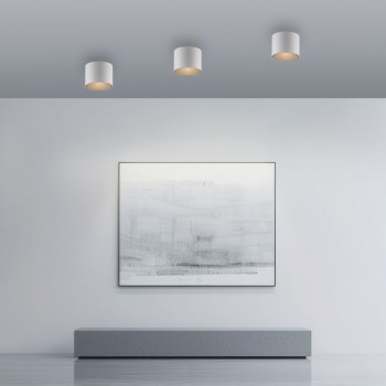 Paul Neuhaus-PURE Point Φωτιστικό Οροφής LED IP44, Dimmable Snow Λευκό ΚΩΔ.-SL6761-16
