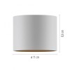 Paul Neuhaus-PURE Point Φωτιστικό Οροφής LED IP44, Dimmable Snow Λευκό ΚΩΔ.-SL6761-16