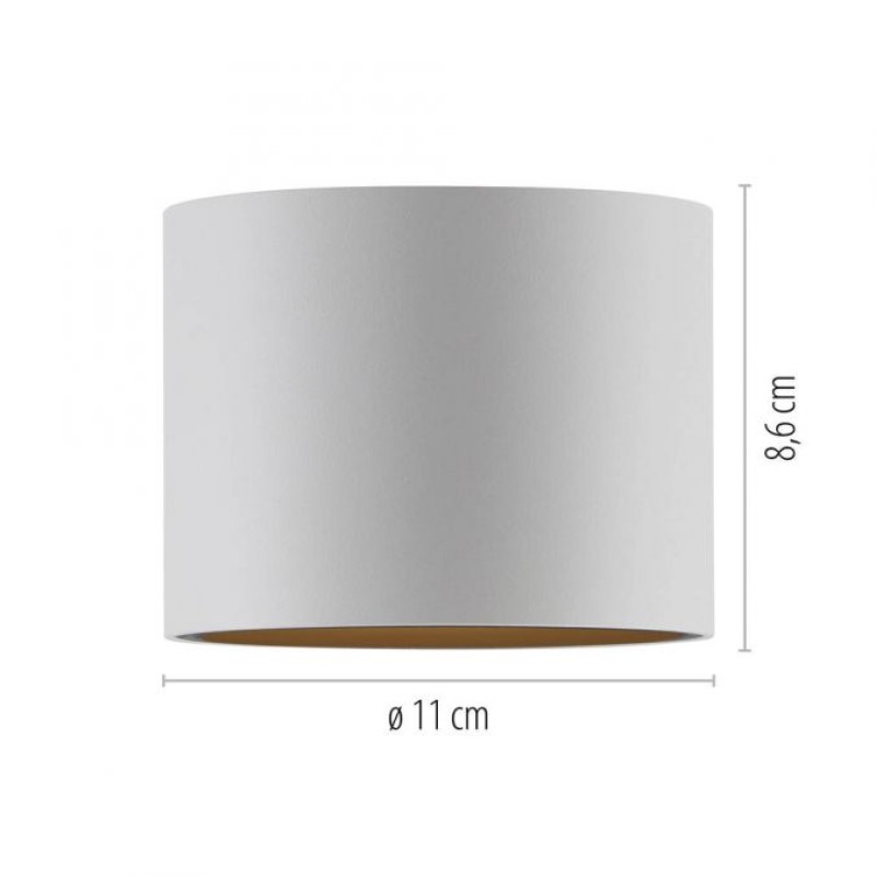 Paul Neuhaus-PURE Point Φωτιστικό Οροφής LED IP44, Dimmable Snow Λευκό ΚΩΔ.-SL6761-16