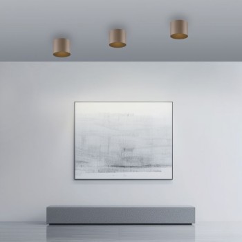 Paul Neuhaus-PURE Point Φωτιστικό Οροφής LED IP44, Dimmable Bronze ΚΩΔ.-SL6761-97
