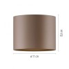 Paul Neuhaus-PURE Point Φωτιστικό Οροφής LED IP44, Dimmable Bronze ΚΩΔ.-SL6761-97