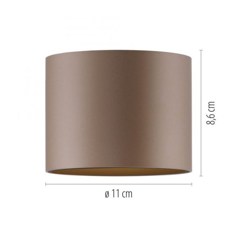 Paul Neuhaus-PURE Point Φωτιστικό Οροφής LED IP44, Dimmable Bronze ΚΩΔ.-SL6761-97