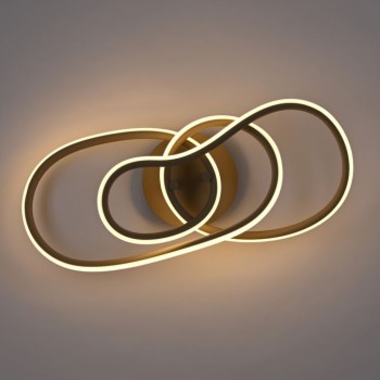 Paul Neuhaus-TWIST Φωτιστικό οροφής LED, Sand, Ρυθμιζόμενο ύψος ΚΩΔ.-SL6764-39