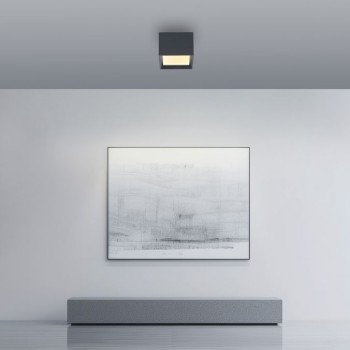 Paul Neuhaus-PURE Manhattan Φωτιστικό Οροφής LED, Dimmable Mystic Grey ΚΩΔ.-SL6931-15