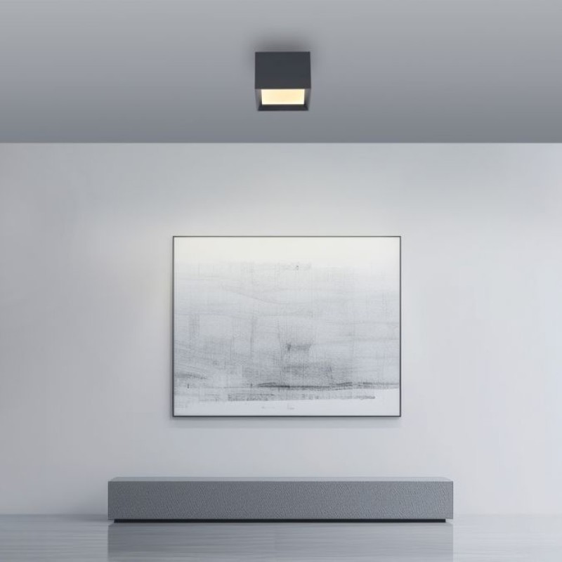 Paul Neuhaus-PURE Manhattan Φωτιστικό Οροφής LED, Dimmable Mystic Grey ΚΩΔ.-SL6931-15