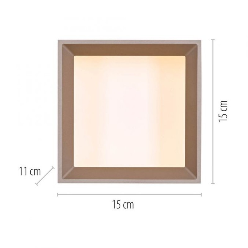 Paul Neuhaus-PURE Manhattan Φωτιστικό Οροφής LED, Dimmable Bronze ΚΩΔ.-SL6931-97