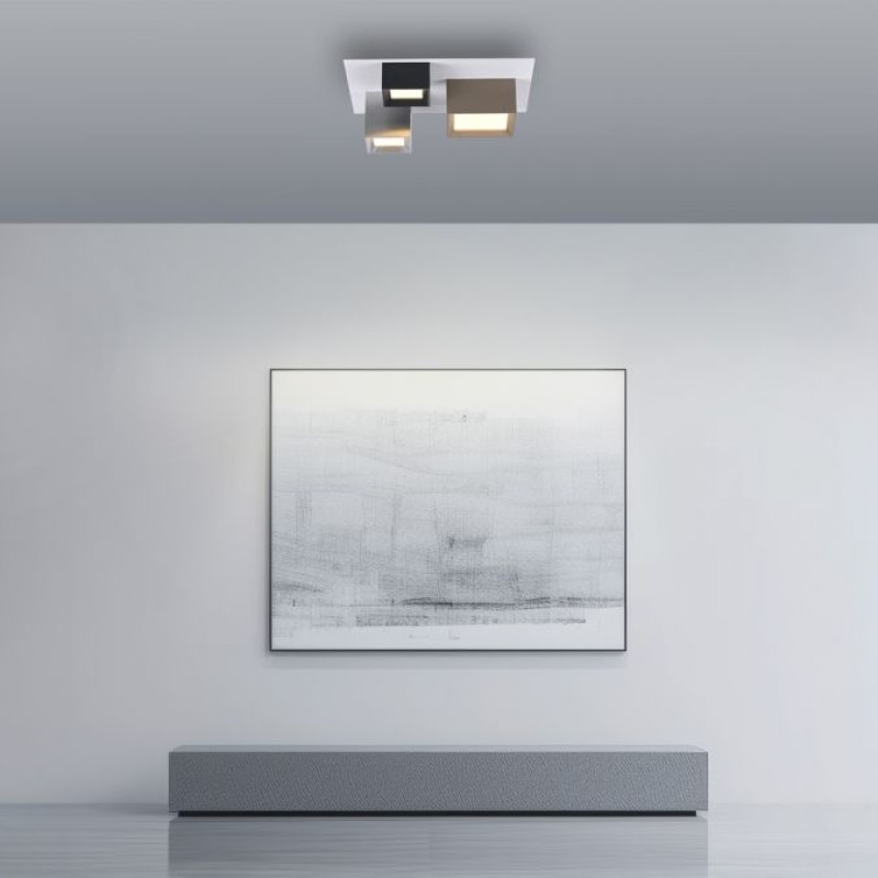 Paul Neuhaus-PURE Manhattan Φωτιστικό Οροφής LED, Dimmable Multicolor ΚΩΔ.-SL6933-70