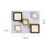 Paul Neuhaus-PURE Manhattan Φωτιστικό Οροφής LED, Dimmable Multicolor 36W ΚΩΔ.-SL6934-70