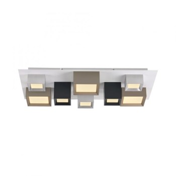 Paul Neuhaus-PURE Manhattan Φωτιστικό Οροφής LED, Dimmable Multicolor 52W ΚΩΔ.-SL6937-70