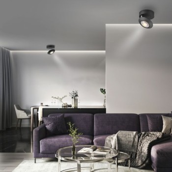 Paul Neuhaus-PURE Oculis Φωτιστικό Οροφής LED Black Pearl Dimmable με TronicDimmer ΚΩΔ.-SL9051-18