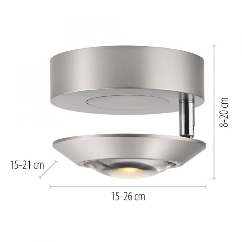Paul Neuhaus-PURE Oculis Φωτιστικό Οροφής LED Diamond Dimmable με TronicDimmer ΚΩΔ.-SL9051-95