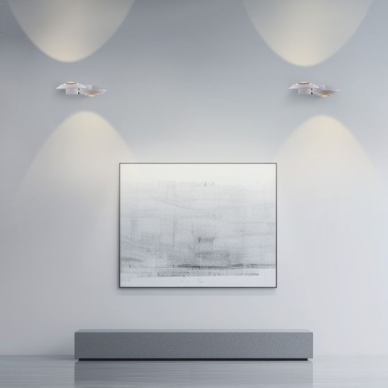Paul Neuhaus-PURE Oculis Επιτοίχιο Φωτιστικό LED Snow Dimmable ΚΩΔ.-SL9052-16