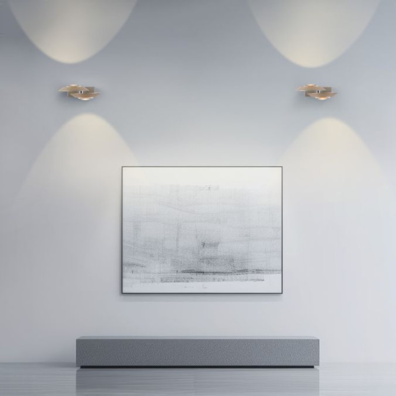 Paul Neuhaus-PURE Oculis Φωτιστικό Τοίχου LED Bronze Dimmable ΚΩΔ.-SL9052-97