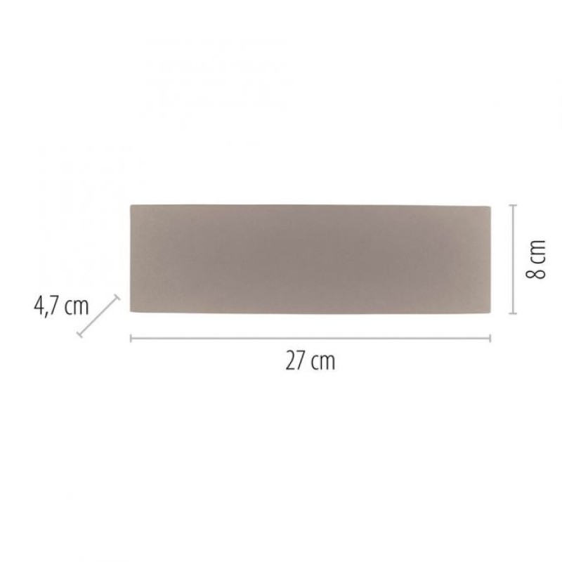 Paul Neuhaus-CARLO Φωτιστικό τοίχου LED IP54 ΚΩΔ.-SL9489-39