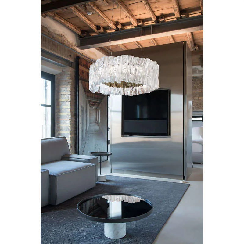 SLAMP-Accordeon Κρεμαστό Φωτιστικό 57x20x140cm Gold ΚΩΔ.-ACRSM00GLD01T27NMTEU